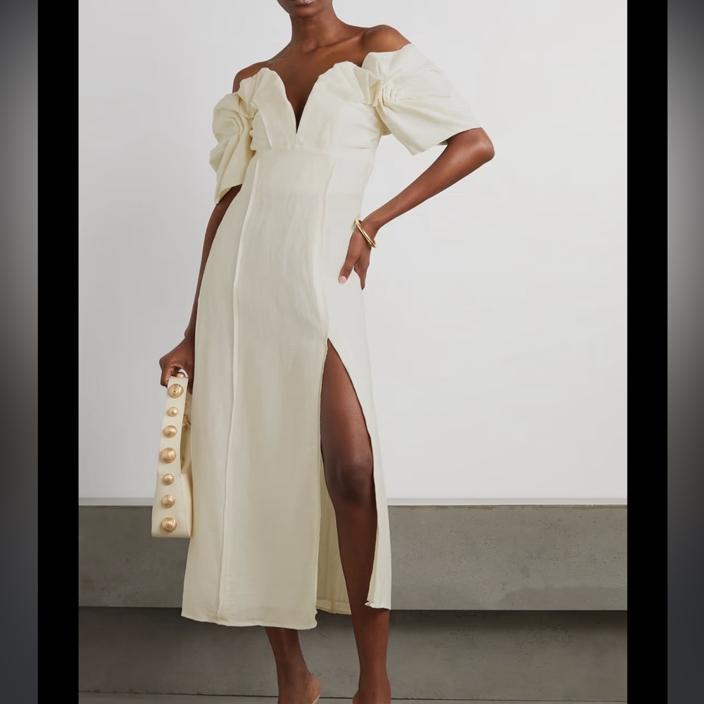 Cult Gaia Muna Dress, white